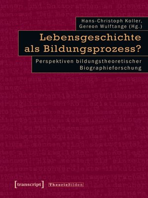 cover image of Lebensgeschichte als Bildungsprozess?